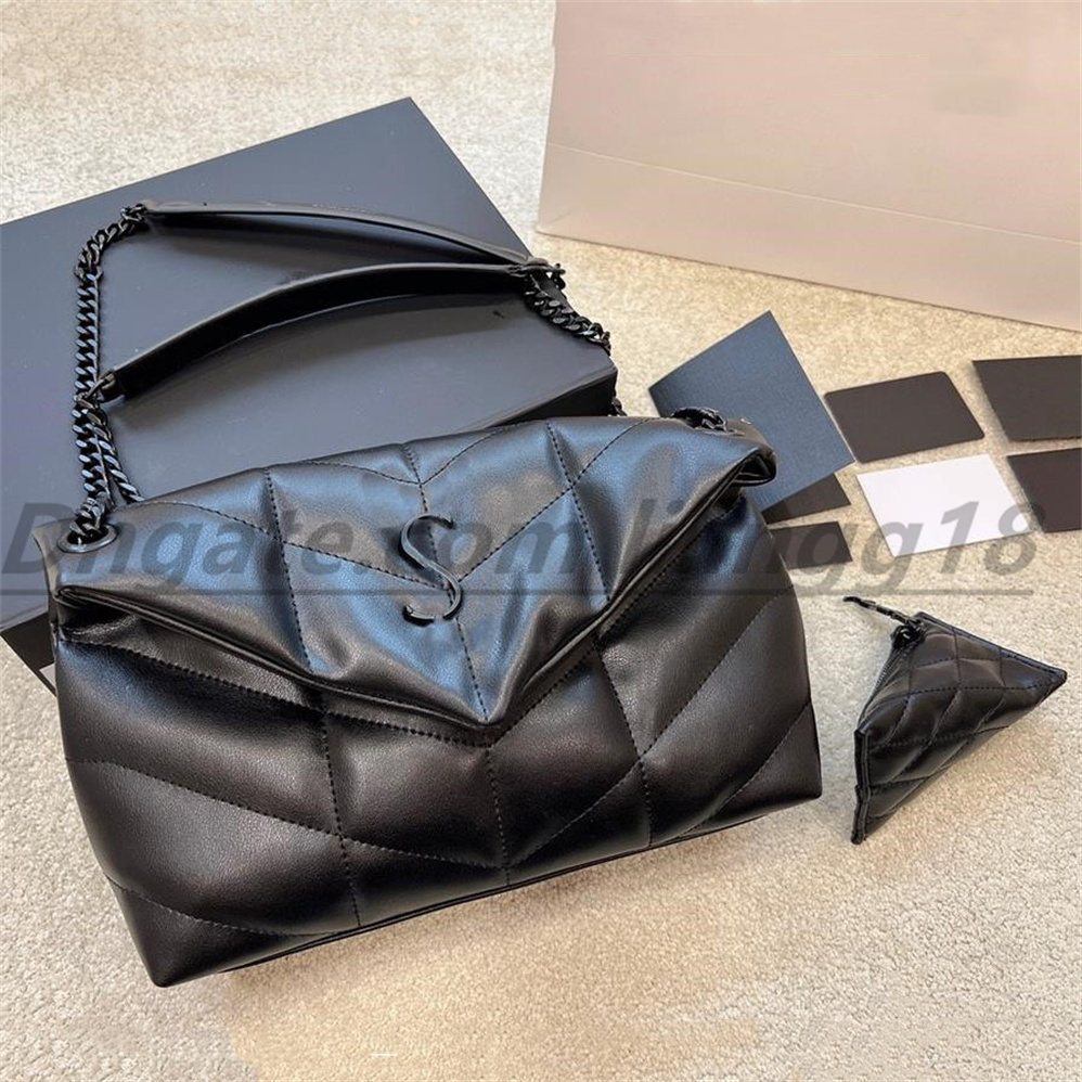top designers bag LOULOU womens quilted shoulder bag fashion chain genuine leather crossbody bag handbags black Cross Body Bags purse, 1--white
top designers bag LOULOU womens quilted shoulder bag fashion chain genuine leather crossbody bag handbags black Cross Body Bags purse, 1--white