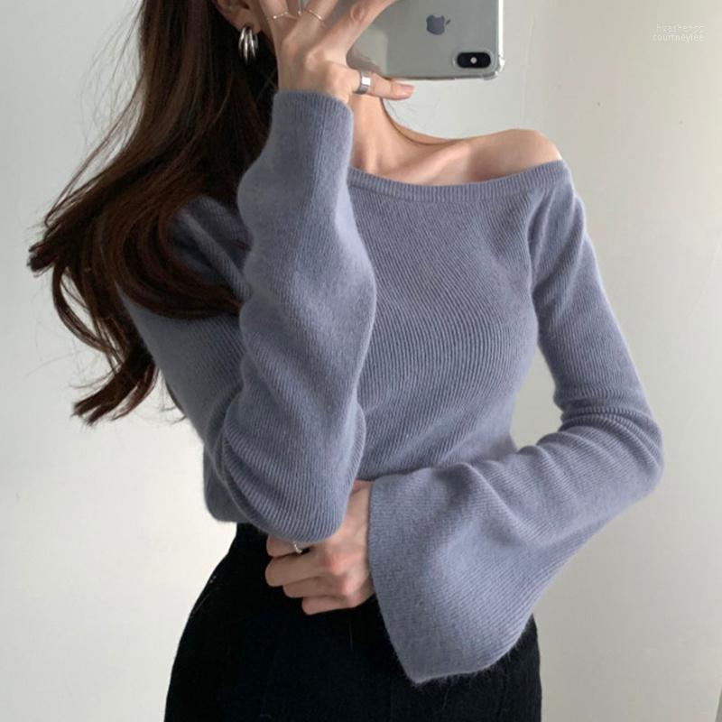 Women's Sweaters Women's Korean Sweater Chic Autumn Is Elegant And Collar Leaky Shoulder Careful Fit Long Sleeve, Pink
Women's Sweaters Women's Korean Sweater Chic Autumn Is Elegant And Collar Leaky Shoulder Careful Fit Long Sleeve, Pink