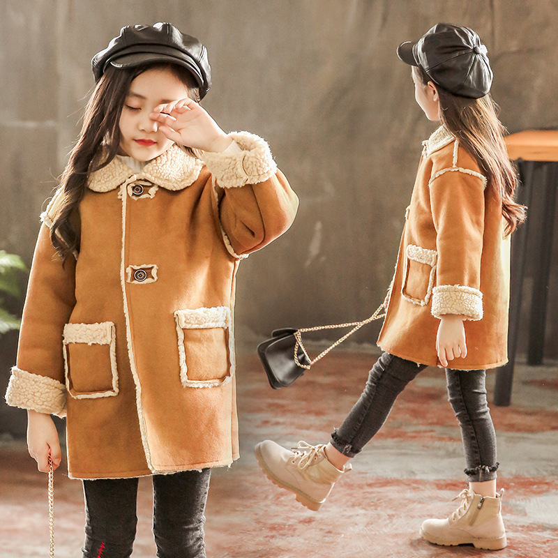 Jackets Girl Boy Winter Coat Thicken Warm Cashmere Kids Girls Long Coats Children Casual Clothes Overwear 4 14T 221010, Ivory
Jackets Girl Boy Winter Coat Thicken Warm Cashmere Kids Girls Long Coats Children Casual Clothes Overwear 4 14T 221010, Ivory