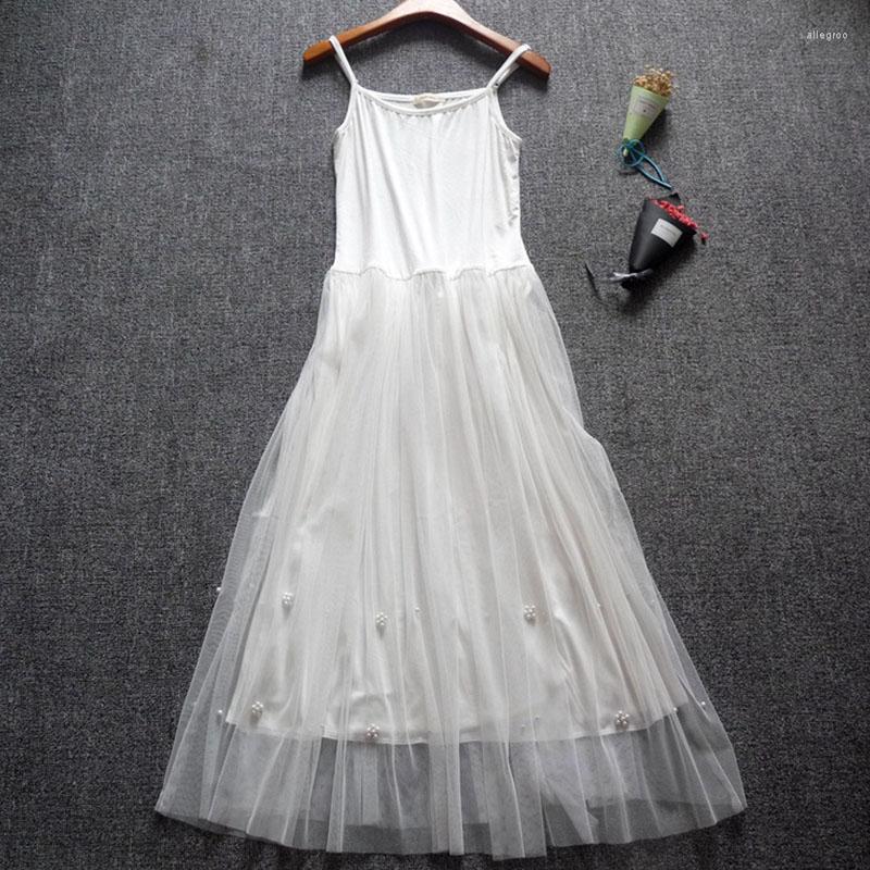 Casual Dresses Spring Summer Bead Mesh Embroidery Silk Dress Women Solid Sleeveless Mid Calf Female Vestido Mori Girl Tank For Lady U577, Black strap
Casual Dresses Spring Summer Bead Mesh Embroidery Silk Dress Women Solid Sleeveless Mid Calf Female Vestido Mori Girl Tank For Lady U577, Black strap