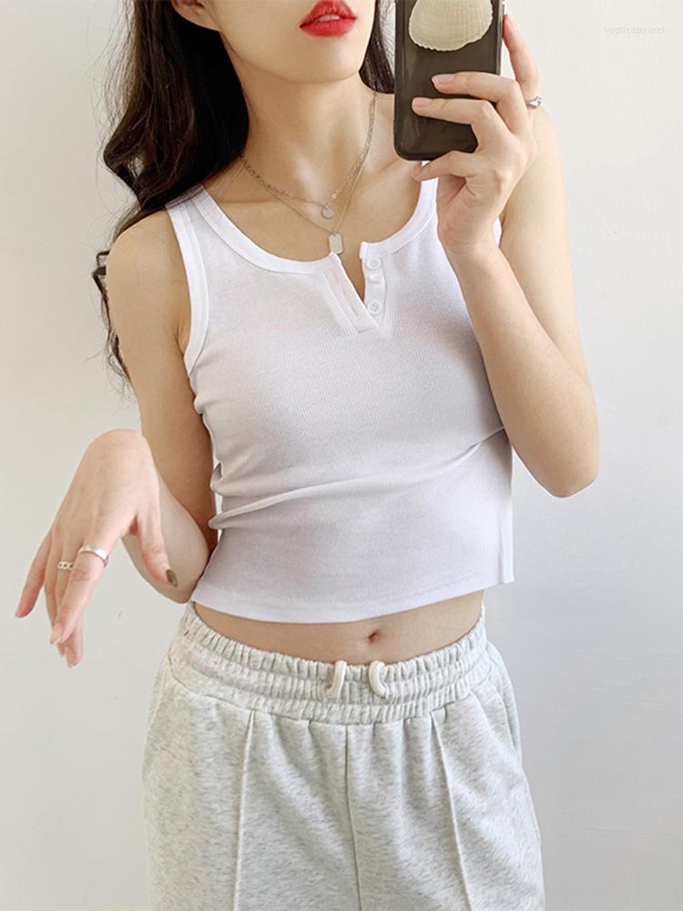 Women' Tanks Knitted Summer Sleevless T Shirt Tops Women Sexy White Crop 2022 Short Skinny Tank Thin Fashion Black Gray
Women' Tanks Knitted Summer Sleevless T Shirt Tops Women Sexy White Crop 2022 Short Skinny Tank Thin Fashion Black Gray