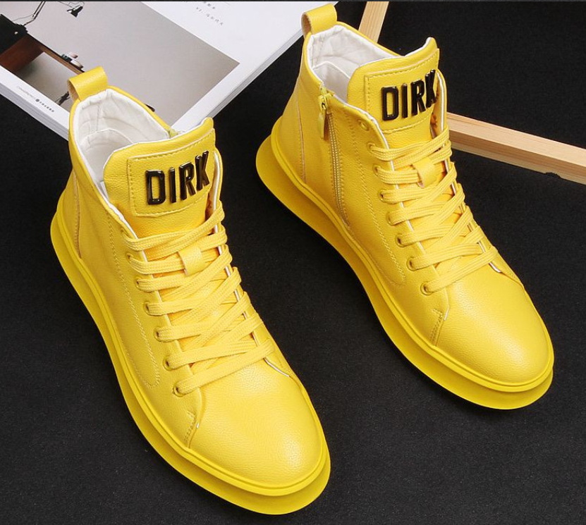 Stephoes New Arrival Men Fashion Casual Ankle Boots Spring Autumn High Top Leisure Sneakers Male Trend Men Leather Hip Hop Shoes
Stephoes New Arrival Men Fashion Casual Ankle Boots Spring Autumn High Top Leisure Sneakers Male Trend Men Leather Hip Hop Shoes