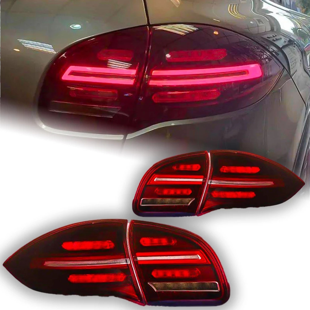 Car Styling for Porsche Cayenne Taillights 20 11-20 14 Cayenne LED Tail Lamp DRL Dynami Signal Brake Reverse Auto Accessories