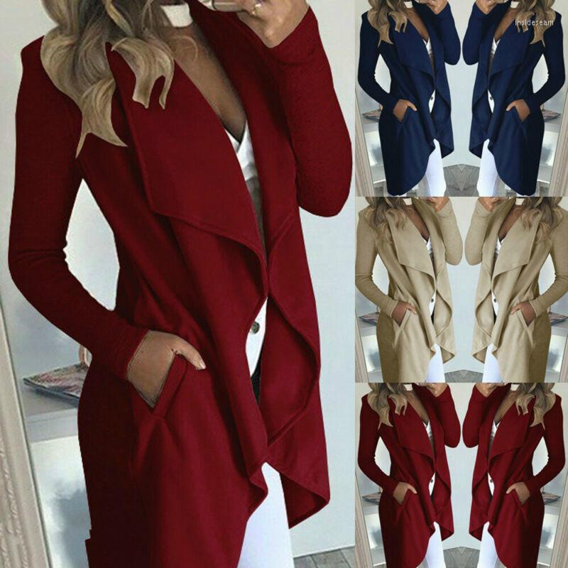 Women' Trench Coats Fall / Winter 2022 Fashion Women' Loose Long Sleeve Cardigan Windbreaker Lapel Top Solid Coat Jacket, Beige
Women' Trench Coats Fall / Winter 2022 Fashion Women' Loose Long Sleeve Cardigan Windbreaker Lapel Top Solid Coat Jacket, Beige