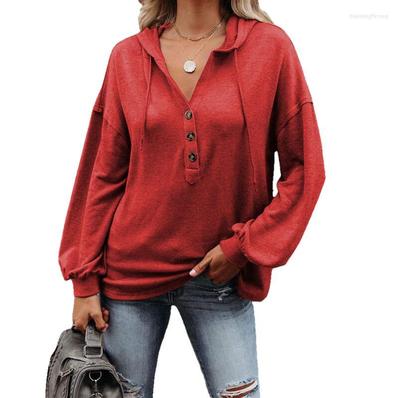 Women' Hoodies Hooded Sweatshirt 2022 Autumn Casual Solid Color Loose Pullover Long Sleeve V-Neck Button Clothing, Gray
Women' Hoodies Hooded Sweatshirt 2022 Autumn Casual Solid Color Loose Pullover Long Sleeve V-Neck Button Clothing, Gray