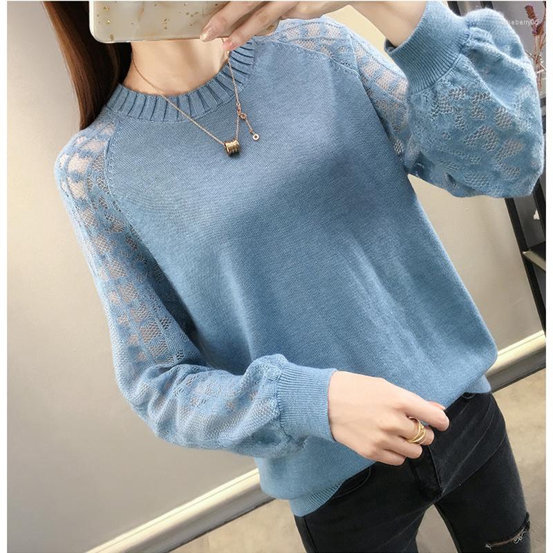 Women's Sweaters 21047 Temperament Lace Hollow Out Knitting Pullovers Sweater For Women Autumn Style Long Sleeve O-Neck Solid Color Knitwear, 21047 khaki
Women's Sweaters 21047 Temperament Lace Hollow Out Knitting Pullovers Sweater For Women Autumn Style Long Sleeve O-Neck Solid Color Knitwear, 21047 khaki