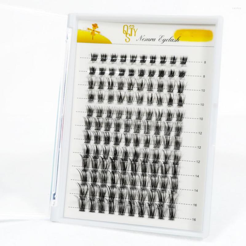 False Eyelashes QSTY DIY 120 PCS Cluster Lashes 3D Natural Bunch 8-16mm D Curl Segmented Beam Individual Mink Tufted Eyelash Fine Lash Tip
False Eyelashes QSTY DIY 120 PCS Cluster Lashes 3D Natural Bunch 8-16mm D Curl Segmented Beam Individual Mink Tufted Eyelash Fine Lash Tip