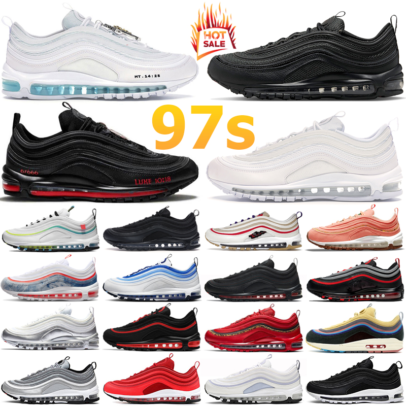 OG Airmax 97 97s running shoes men sneakers MSCHF Lil Nas Satan Jesus Triple White Black Red Bred Silver Bullet Sean Wotherspoon mens womens outdoor sports trainers, #5 mschf lil nas x satan
OG Airmax 97 97s running shoes men sneakers MSCHF Lil Nas Satan Jesus Triple White Black Red Bred Silver Bullet Sean Wotherspoon mens womens outdoor sports trainers, #5 mschf lil nas x satan
