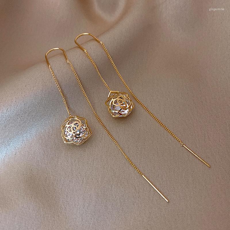 Dangle Earrings 2022 Fashion Elegant Flower Long For Women Ear Line Tassel Earring Korean Jewelry Luxury Party Girls Gifts
Dangle Earrings 2022 Fashion Elegant Flower Long For Women Ear Line Tassel Earring Korean Jewelry Luxury Party Girls Gifts