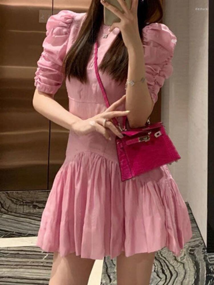 Work Dresses Summer Ruched Chic Two Piece Sets Women Casual Draped Sweet Skirt Female Designer Puff Sleeve Slim Elegant Party 2022, Pink
Work Dresses Summer Ruched Chic Two Piece Sets Women Casual Draped Sweet Skirt Female Designer Puff Sleeve Slim Elegant Party 2022, Pink