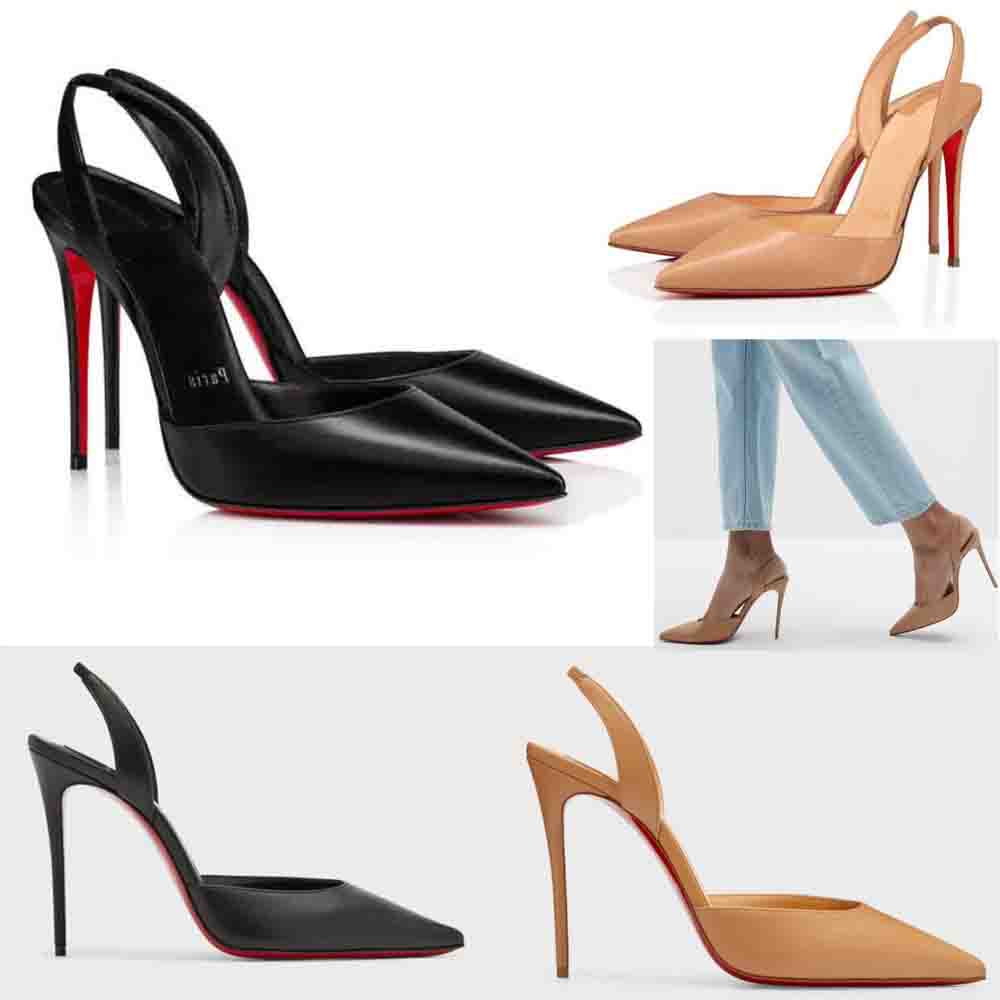 Wedding dress shoes bride Sandal pumps Women high heels sandals O Kate Sling 100mm Reds Sole Slingback Pumps luxury brand pop designer with box, #01
Wedding dress shoes bride Sandal pumps Women high heels sandals O Kate Sling 100mm Reds Sole Slingback Pumps luxury brand pop designer with box, #01