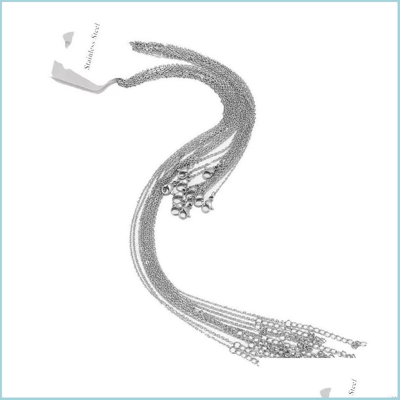 Chains Black Wax Rope Lobster Clasp Chains Stainless Steel Sier Link Chain Women Men Necklace For Diy Jewelry Making Drop Delivery 20 Dho3D
Chains Black Wax Rope Lobster Clasp Chains Stainless Steel Sier Link Chain Women Men Necklace For Diy Jewelry Making Drop Delivery 20 Dho3D