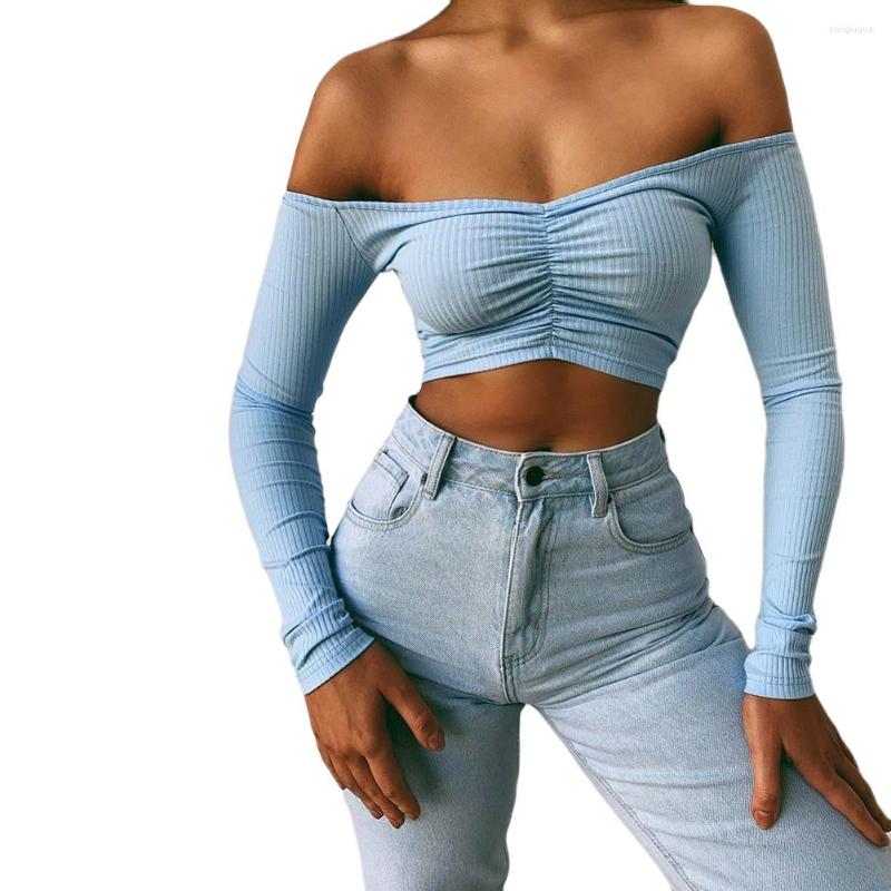 Women' T Shirts Hirgin Fashion Women' Sexy Off Shoulder T-Shirt Tube Vest Long Sleeve Ribbed Knit Blouse Exposed Navel Slim Tops, Black
Women' T Shirts Hirgin Fashion Women' Sexy Off Shoulder T-Shirt Tube Vest Long Sleeve Ribbed Knit Blouse Exposed Navel Slim Tops, Black