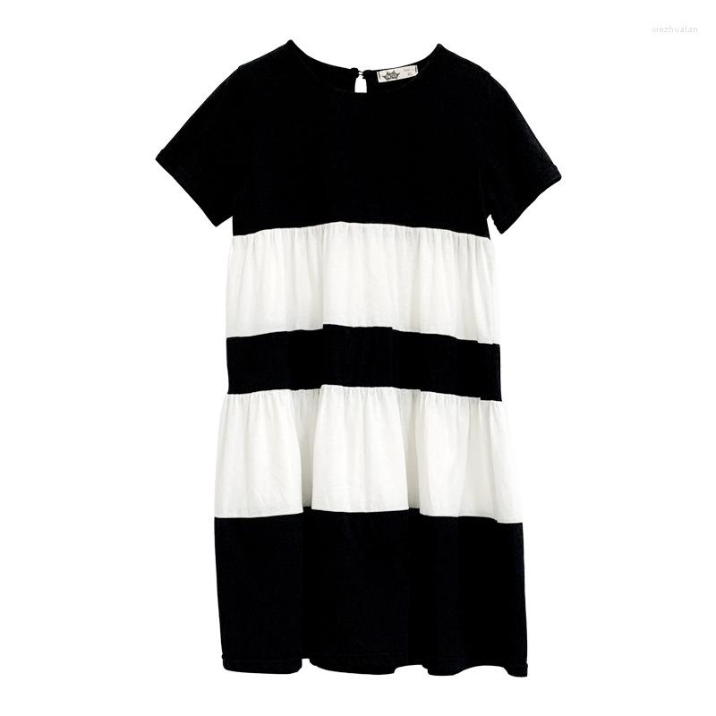 Girl Dresses 8 To 16 Yrs Teen Girls Dress 2022 Summer Black White Striped Kids Clothes Cotton Casual Big Knit Short Sleeve, Patchwork
Girl Dresses 8 To 16 Yrs Teen Girls Dress 2022 Summer Black White Striped Kids Clothes Cotton Casual Big Knit Short Sleeve, Patchwork