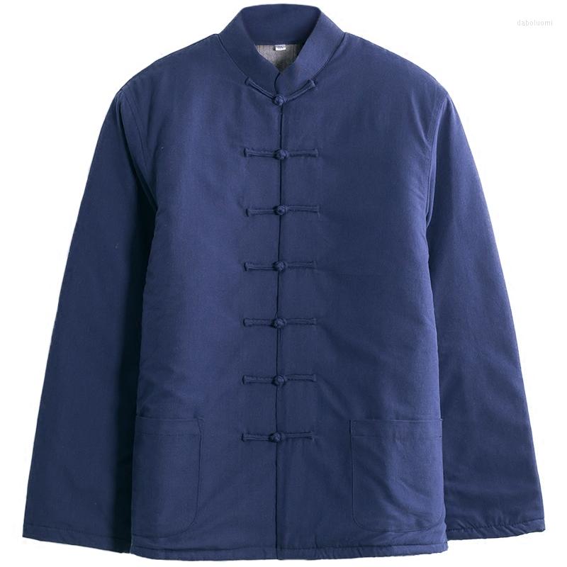 Men's Jackets Traditional Chinese Clothes Tang Suit Coat Tai Chi Uniform Male Winter Thick Jacket Cotton Men's Wadded
Men's Jackets Traditional Chinese Clothes Tang Suit Coat Tai Chi Uniform Male Winter Thick Jacket Cotton Men's Wadded