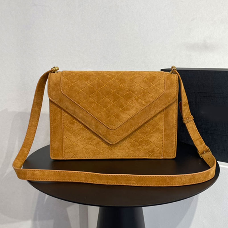 Gaby Envelope Crossbody Bag Suede Flap Shoulder Bags Women Clutch Handbags Purse Fashion Letters Interior Compartment Pocket Solid Color Wallets
Gaby Envelope Crossbody Bag Suede Flap Shoulder Bags Women Clutch Handbags Purse Fashion Letters Interior Compartment Pocket Solid Color Wallets