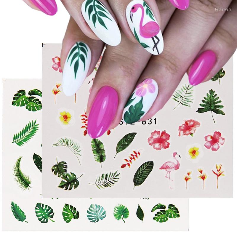 Nail Stickers Summer 3D Art Colorful Green Leafs Bird Cactus Flowers Transfer Sticker DIY Nails Decals Decoration, Stz-824
Nail Stickers Summer 3D Art Colorful Green Leafs Bird Cactus Flowers Transfer Sticker DIY Nails Decals Decoration, Stz-824