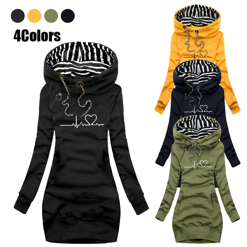 Casual Dresses Autumn and Winter Women Fashion Long Sleeve Hoodie Hooded for Pullover 221010, Navy blue
Casual Dresses Autumn and Winter Women Fashion Long Sleeve Hoodie Hooded for Pullover 221010, Navy blue