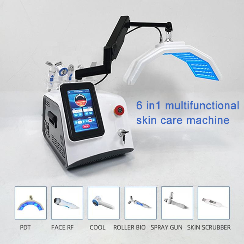 Professional LED Skin Rejuvenation Machine Wrinkle Remover Led PDT Bio-light Therapy 6 in 1 Facial Care Face Lift Tightening Equipment with Cold Hammer RF Handle
Professional LED Skin Rejuvenation Machine Wrinkle Remover Led PDT Bio-light Therapy 6 in 1 Facial Care Face Lift Tightening Equipment with Cold Hammer RF Handle