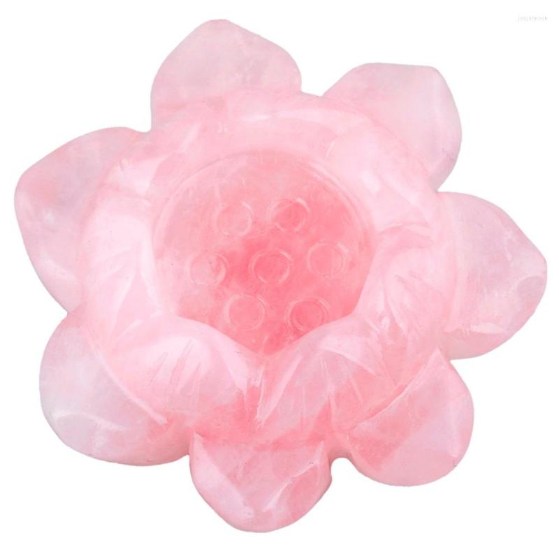 Jewelry Pouches TUMBEELLUWA 2" Carved Natural Rose Quartz Lotus Flower Crystal Ball Stand For Home Decoration
Jewelry Pouches TUMBEELLUWA 2" Carved Natural Rose Quartz Lotus Flower Crystal Ball Stand For Home Decoration
