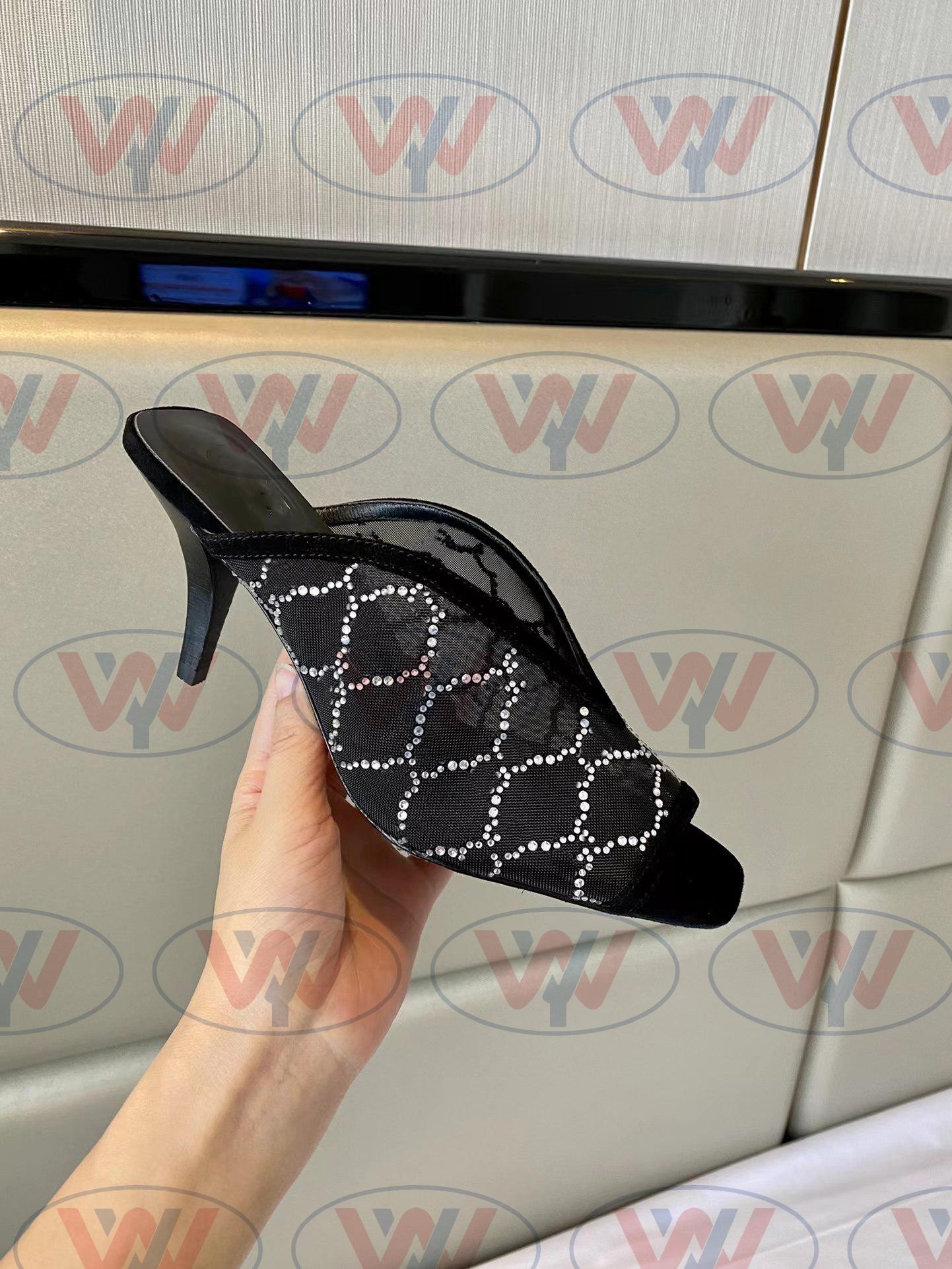 2023 Women 'S Slieds Sandals Slingback Shoes Slingback Slippers Presented Black Mesh With Crystals Sparkling 35-42 Size, Blue
2023 Women 'S Slieds Sandals Slingback Shoes Slingback Slippers Presented Black Mesh With Crystals Sparkling 35-42 Size, Blue