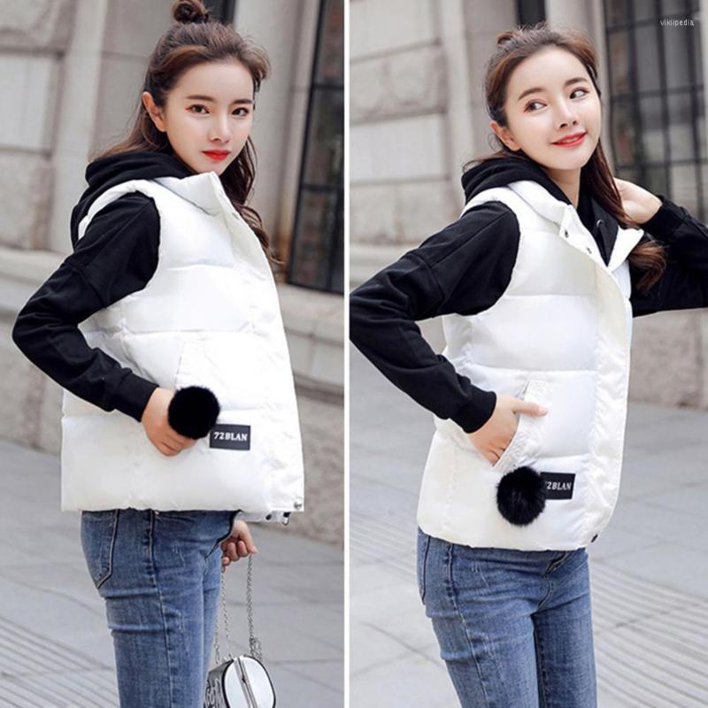 Women' Vests Vest Jackets Women Autumn Winter Down Cotton-Padded Outerwear Solid Color Stand Collar Padded Puffer Coats Female Chaquetas, Black
Women' Vests Vest Jackets Women Autumn Winter Down Cotton-Padded Outerwear Solid Color Stand Collar Padded Puffer Coats Female Chaquetas, Black
