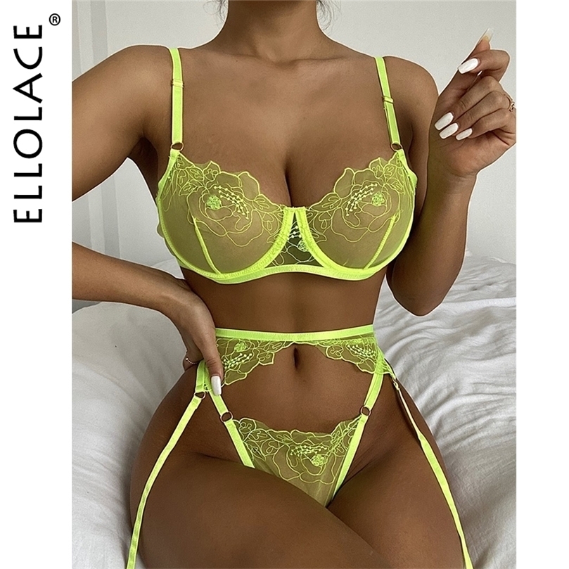 Sexy Set Ellolace Neon Kiss Lingerie Sensual Womens Underwear 3 Pieces Erotic Lace Bra Kit Push Up SXL Embroidery Breves Sets Garters 221010, Neon green
Sexy Set Ellolace Neon Kiss Lingerie Sensual Womens Underwear 3 Pieces Erotic Lace Bra Kit Push Up SXL Embroidery Breves Sets Garters 221010, Neon green