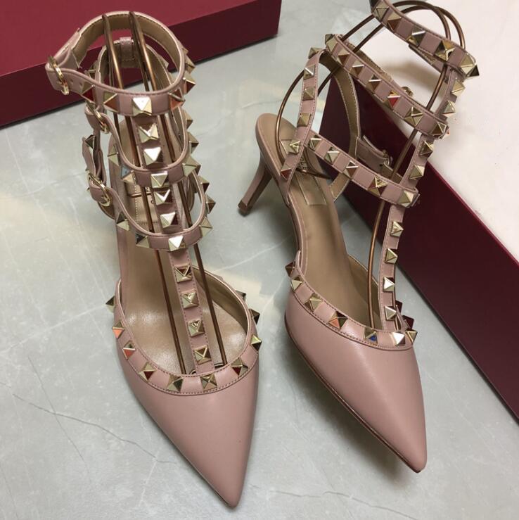 Brand Stud Designer 6cm Ladies High Heel Sandals Leather Wedding Lace Studs Black/Nude Classic 35-43, Color 19
Brand Stud Designer 6cm Ladies High Heel Sandals Leather Wedding Lace Studs Black/Nude Classic 35-43, Color 19