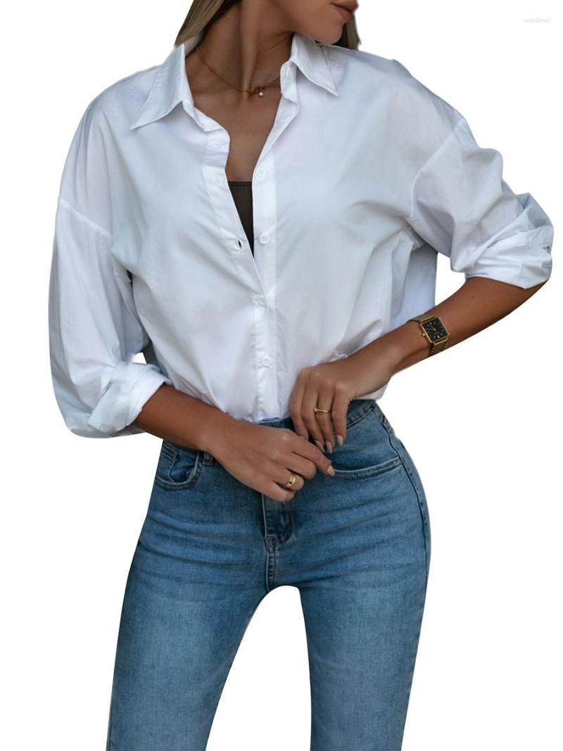 Women's Blouses Camicetta Elegante Donne Maniche Lunghe Abbottonata Scollo A V Tinta Unita Per Ufficio Lavoro Quotidiano, Bianco
Women's Blouses Camicetta Elegante Donne Maniche Lunghe Abbottonata Scollo A V Tinta Unita Per Ufficio Lavoro Quotidiano, Bianco