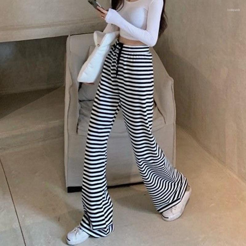 Women' Pants Fashion Loose Wide Leg Casual Homewear High Waist Striped Summer Female Trousers Plus Size Comfy Ankle Length, Stripe
Women' Pants Fashion Loose Wide Leg Casual Homewear High Waist Striped Summer Female Trousers Plus Size Comfy Ankle Length, Stripe