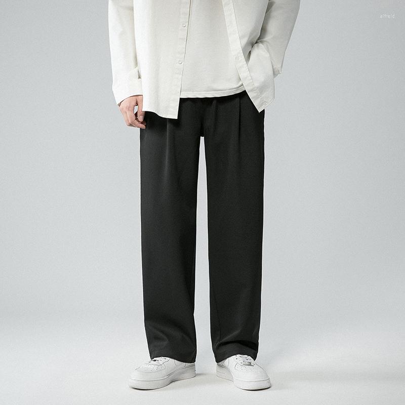 Men's Pants Legible 2022 Pant Men Casual Wide Leg Male Ankle Length Elastic Waist Loose Trousers Man Summer, Black
Men's Pants Legible 2022 Pant Men Casual Wide Leg Male Ankle Length Elastic Waist Loose Trousers Man Summer, Black