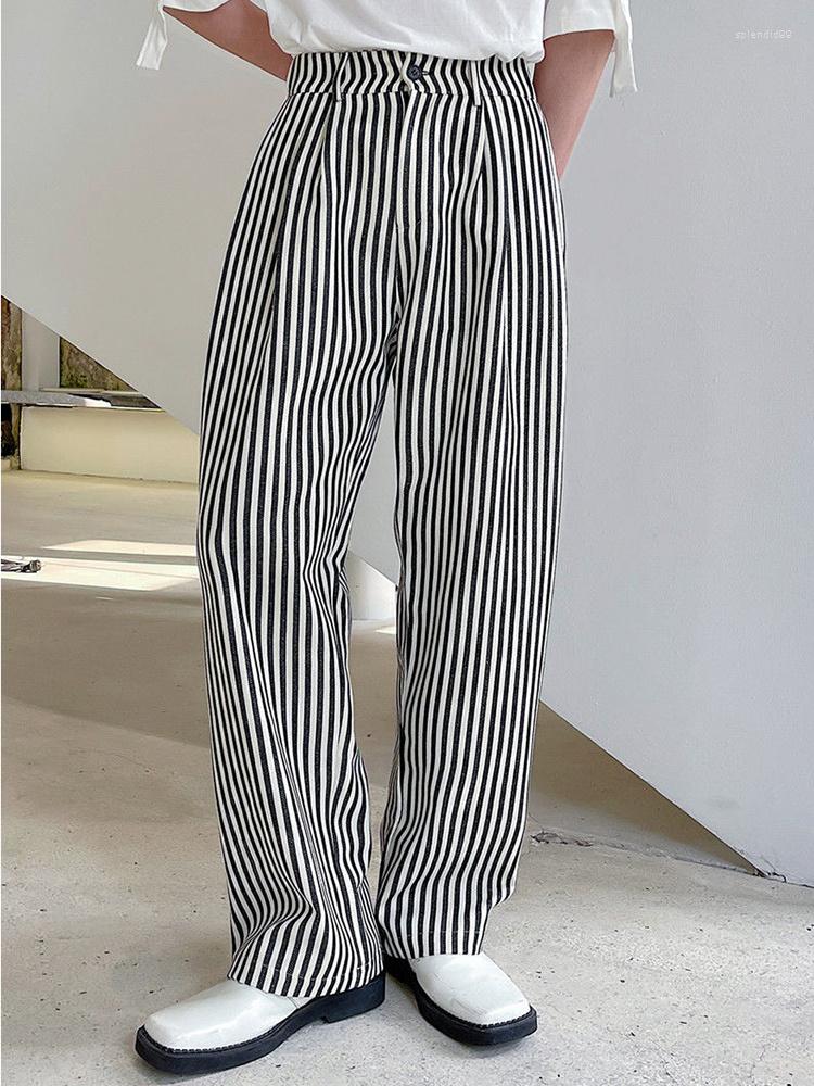 Men's Pants Casual Men's Personalized Stripes Decorated Loose Korean Style 2022 Spring Fashionable Trousers 2A1850, Black
Men's Pants Casual Men's Personalized Stripes Decorated Loose Korean Style 2022 Spring Fashionable Trousers 2A1850, Black