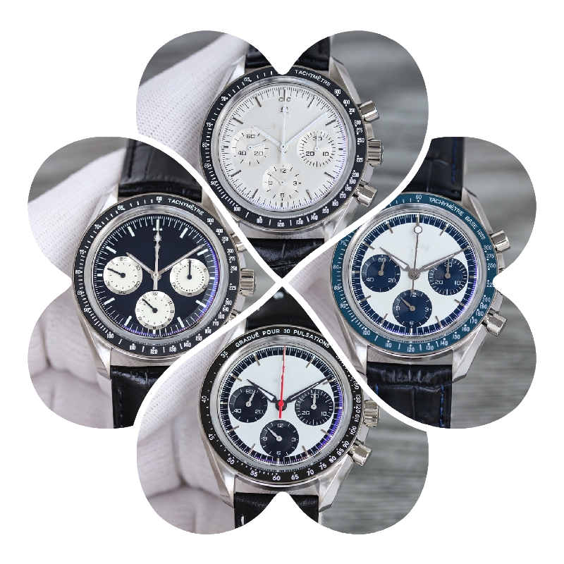 Montre de luxe men Watches 42mm 7750 automatic chronograph mechanical movement steel case leather strap luxury watch Wristwatches waterproof, As picture
Montre de luxe men Watches 42mm 7750 automatic chronograph mechanical movement steel case leather strap luxury watch Wristwatches waterproof, As picture