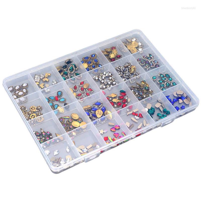 Nail Gel Artificial Art Decoration DIY Vintage 24 Grids Multifunctional Exquisite For Home Phone Cases, Picture shown
Nail Gel Artificial Art Decoration DIY Vintage 24 Grids Multifunctional Exquisite For Home Phone Cases, Picture shown