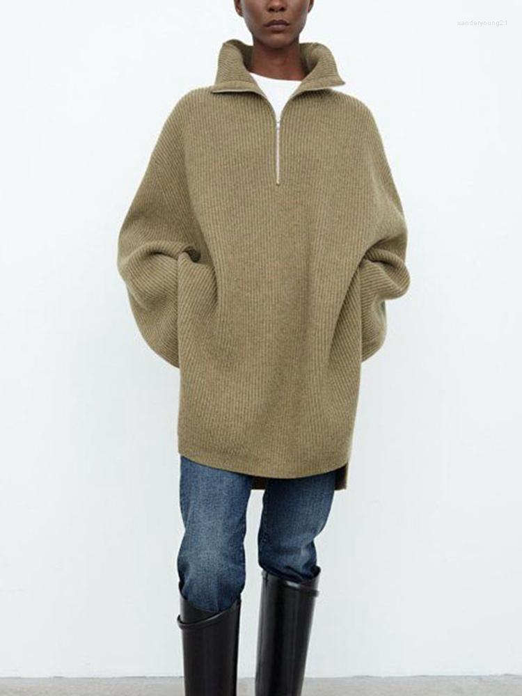 Women's Sweaters 2022 Autumn And Winter Black Wool Fisherman Zipper Hem Slit Knitted Sweater Pullover
Women's Sweaters 2022 Autumn And Winter Black Wool Fisherman Zipper Hem Slit Knitted Sweater Pullover