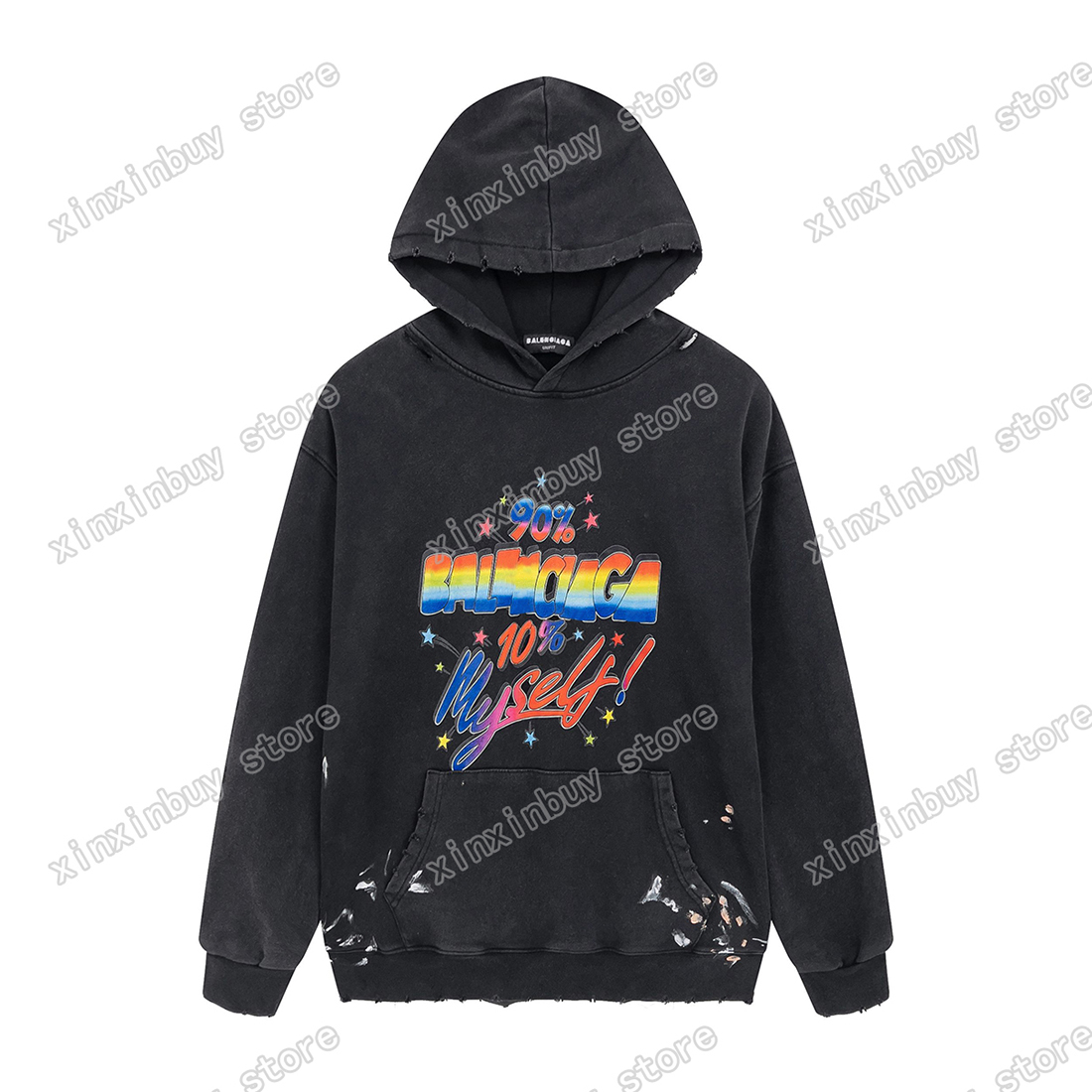 xinxinbuy Men designer Hoodie sweater DESTROYED Hand painted letter Paris Round neck women black purple yellow XS-L, Multi
xinxinbuy Men designer Hoodie sweater DESTROYED Hand painted letter Paris Round neck women black purple yellow XS-L, Multi