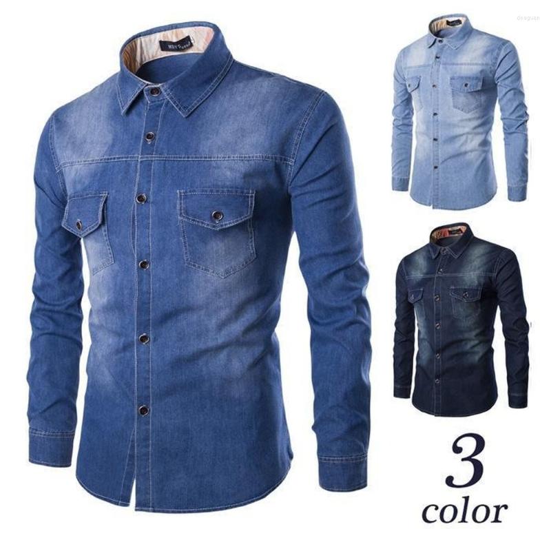 Men's Casual Shirts Men's Button Shirt Baggy Tee Fashion Long Sleeve Denim Slim Fit Plus Size S-6XL 2022, Light blue
Men's Casual Shirts Men's Button Shirt Baggy Tee Fashion Long Sleeve Denim Slim Fit Plus Size S-6XL 2022, Light blue