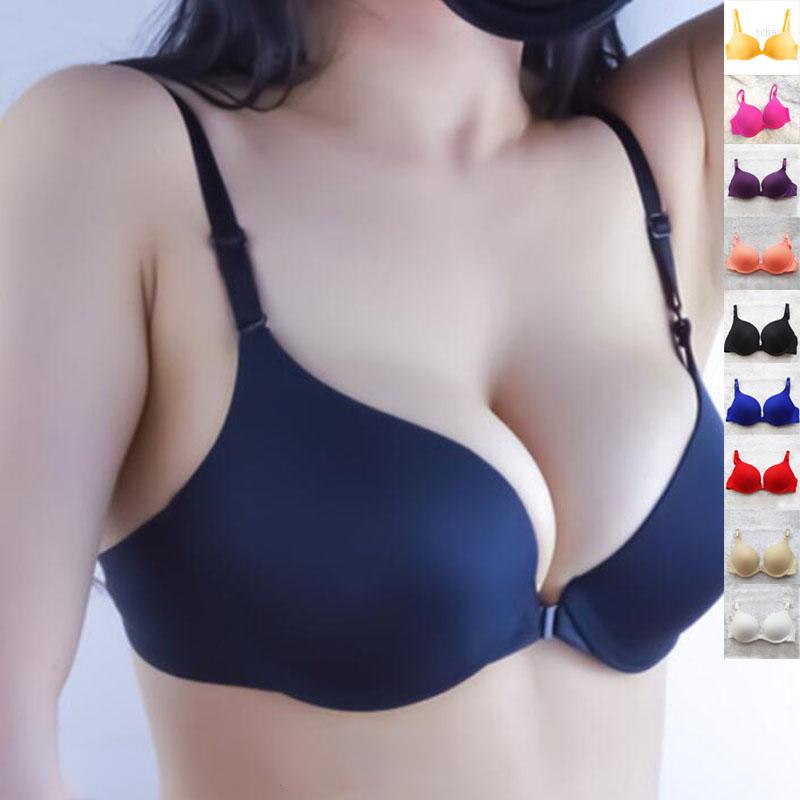 Bras Sexy Face Bra Girl One Word Beautiful Back Simple Front Buckle Gather Cross Underwear, White
Bras Sexy Face Bra Girl One Word Beautiful Back Simple Front Buckle Gather Cross Underwear, White