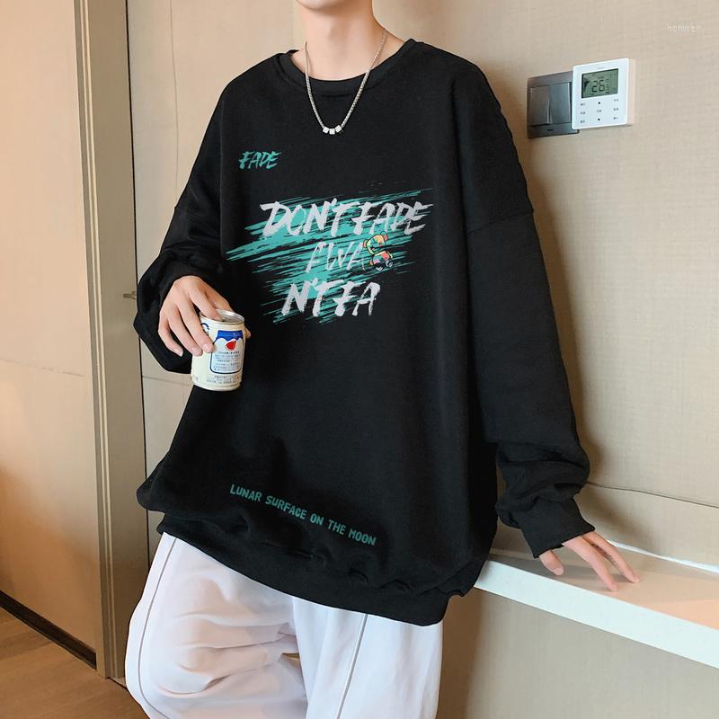 Men' Hoodies Round Neck Sweater Men Fashion Emo Kpop Clothes Oversized Hip Hop High Street Pullover Graffiti Graphic Sweatshirt Streetwear, White
Men' Hoodies Round Neck Sweater Men Fashion Emo Kpop Clothes Oversized Hip Hop High Street Pullover Graffiti Graphic Sweatshirt Streetwear, White