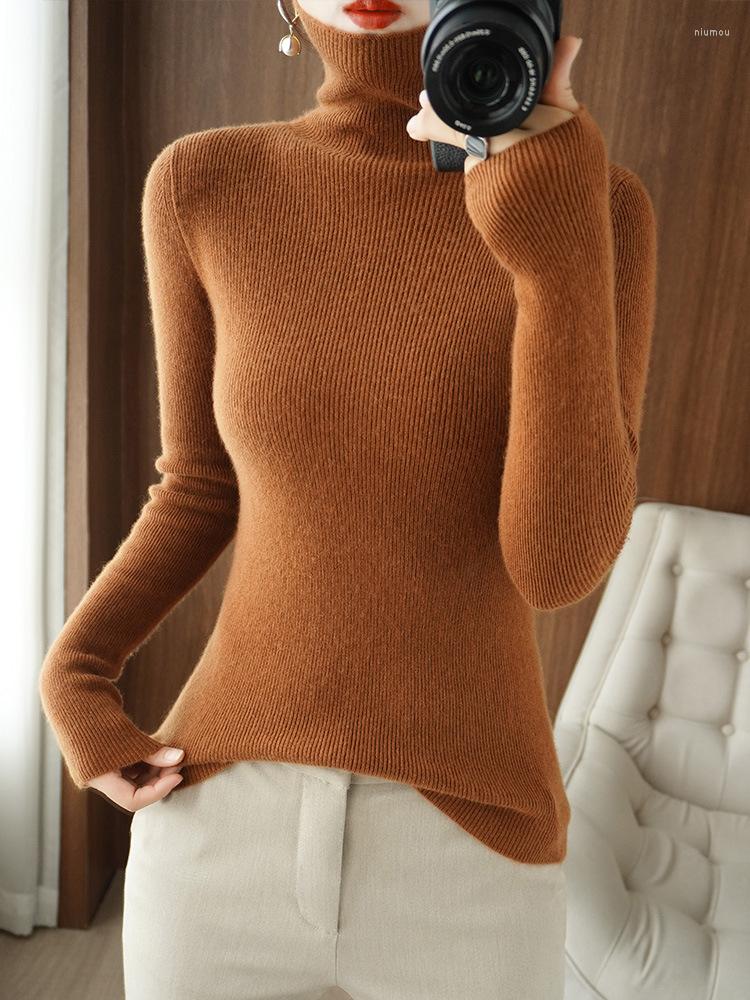 Women' Sweaters Commuting Pile Collar Temperamental Turtleneck Pullovers Thread Knitted Cashmere Sweater Multiple Colors Undershirts, Yellow 
Women' Sweaters Commuting Pile Collar Temperamental Turtleneck Pullovers Thread Knitted Cashmere Sweater Multiple Colors Undershirts, Yellow
