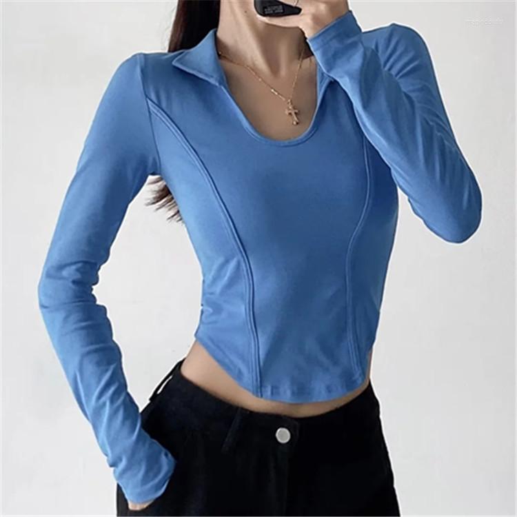 Women' T Shirts Deep V-neck Stitching High-waisted Short T-shirt Women' Autumn Elastic Slim Fit And All-match Long-sleeved Top, Green
Women' T Shirts Deep V-neck Stitching High-waisted Short T-shirt Women' Autumn Elastic Slim Fit And All-match Long-sleeved Top, Green