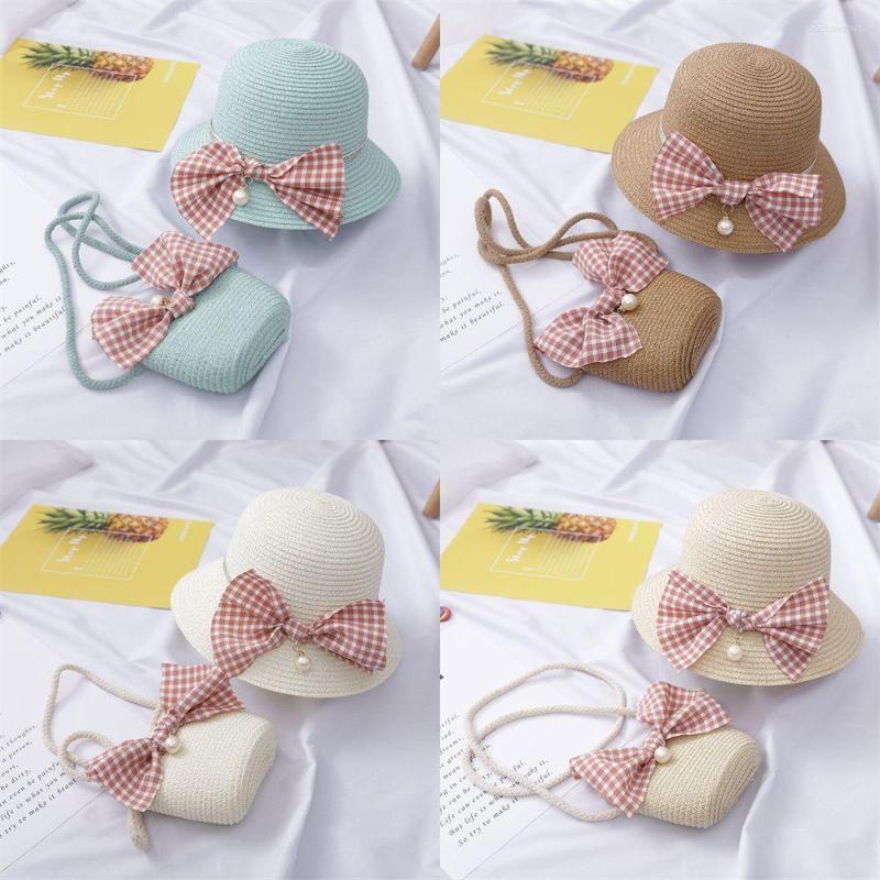 Hats Summer Cute Children Sunscreen Straw Hat With Bag Girl Boy Beach Fashion Breathable Baby Accessories 2-8 Years Old, Beige set
Hats Summer Cute Children Sunscreen Straw Hat With Bag Girl Boy Beach Fashion Breathable Baby Accessories 2-8 Years Old, Beige set