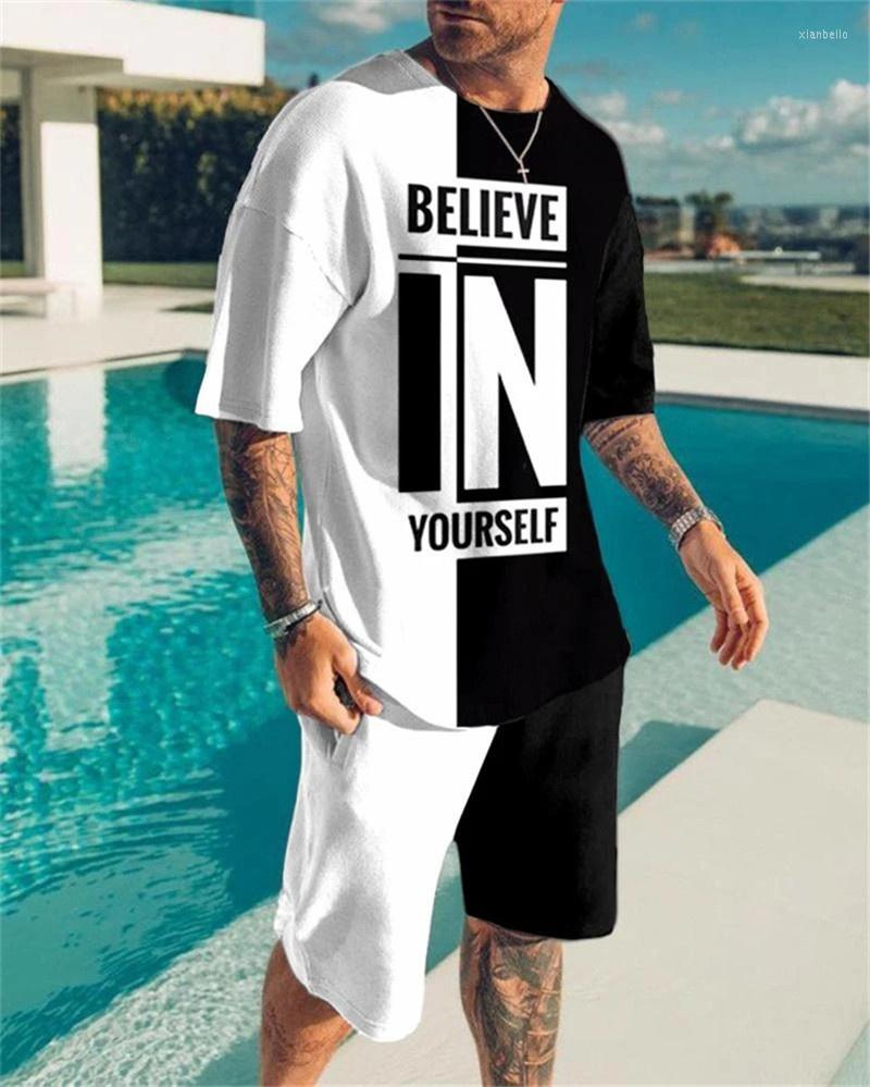 Men' Tracksuits Men' Set Summer Sportswear Fashion Dress Casual Short Sleeve Printed T-shirt Shorts Street Style Oversize Clothes, Ts1151
Men' Tracksuits Men' Set Summer Sportswear Fashion Dress Casual Short Sleeve Printed T-shirt Shorts Street Style Oversize Clothes, Ts1151