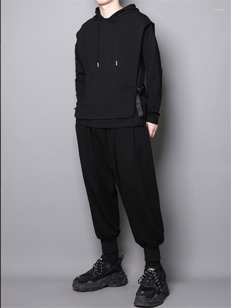 Men' Hoodies Men' Classic Dark Personality Side Ribbon Buckle Design Urban Youth Fashion Casual Loose Hoodie Size, Black
Men' Hoodies Men' Classic Dark Personality Side Ribbon Buckle Design Urban Youth Fashion Casual Loose Hoodie Size, Black