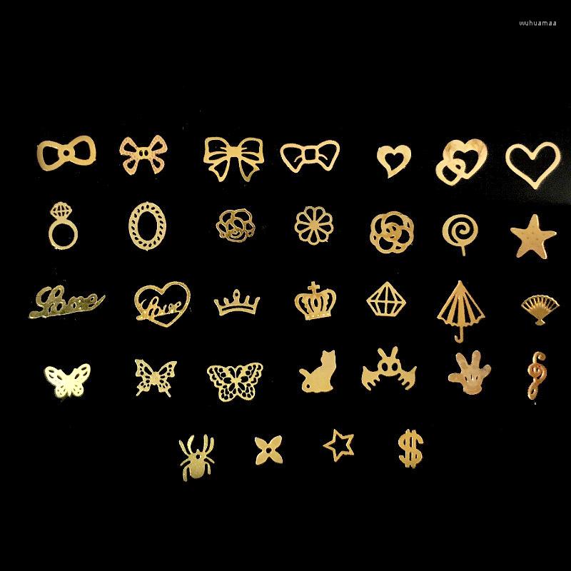 Nail Art Decorations 100Pcs Gold Ultra-thin Sticker 18K Copper Studs Decals Bling Patch Cute 3D Charm Rivets Tips Supplies
Nail Art Decorations 100Pcs Gold Ultra-thin Sticker 18K Copper Studs Decals Bling Patch Cute 3D Charm Rivets Tips Supplies