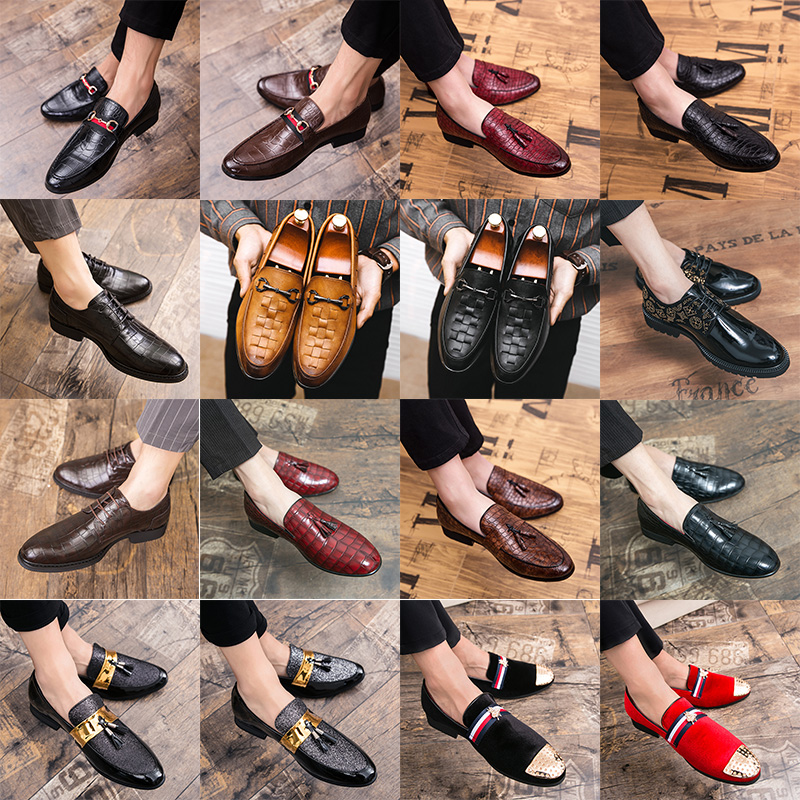 Luxury brogue oxford shoes pointed leather shoes rhinestone carved tassels metal buckle high-end men's fashion formal casual slip-on shoes various size, 2617 brown
Luxury brogue oxford shoes pointed leather shoes rhinestone carved tassels metal buckle high-end men's fashion formal casual slip-on shoes various size, 2617 brown