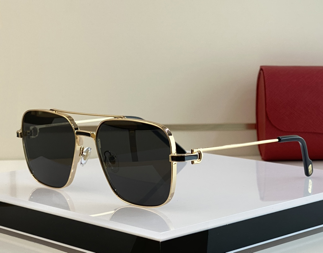 Square Pilot Sunglasses for Men 0388 Gold Frame Gray Lens Navigator Design Sun Shades Sonnenbrille UV400 Popular Eyewear with Box
Square Pilot Sunglasses for Men 0388 Gold Frame Gray Lens Navigator Design Sun Shades Sonnenbrille UV400 Popular Eyewear with Box