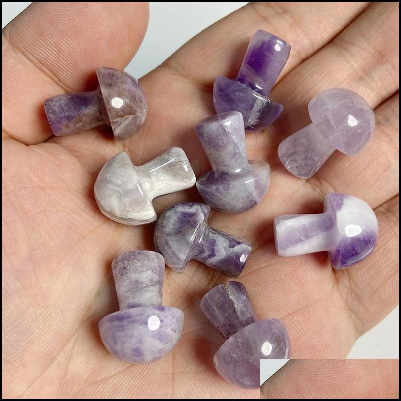 Stone 20Mm Amethyst Mini Mushroom Statue Natural Stone Carving Home Decoration Crystal Polishing Gem Drop Delivery 2022 Jewelry Bdesyb Dhpps
Stone 20Mm Amethyst Mini Mushroom Statue Natural Stone Carving Home Decoration Crystal Polishing Gem Drop Delivery 2022 Jewelry Bdesyb Dhpps