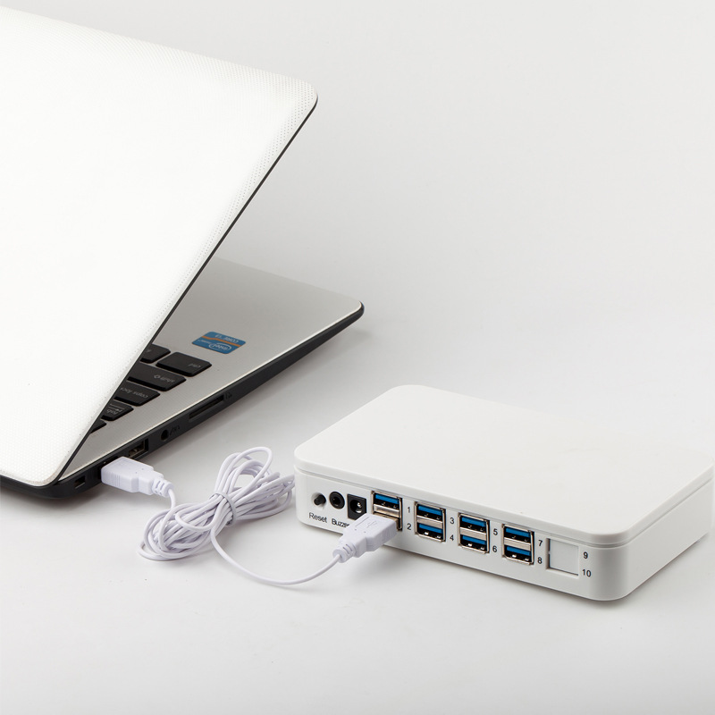 Double-sided USB Cable Laptop Security Burglar Alarm Host PC Anti-theft Display Box Notebook Computer Alarm System For Mobile Shop Exhibition