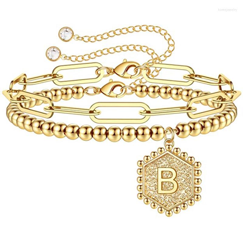 Link Bracelets Gold Initial For Women Layered Personalized Paperclip Chain Letter Bracelet On Hand Dainty Jewelry
Link Bracelets Gold Initial For Women Layered Personalized Paperclip Chain Letter Bracelet On Hand Dainty Jewelry